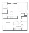 A2-ALT 1 1 Bed / 1 Bath 	