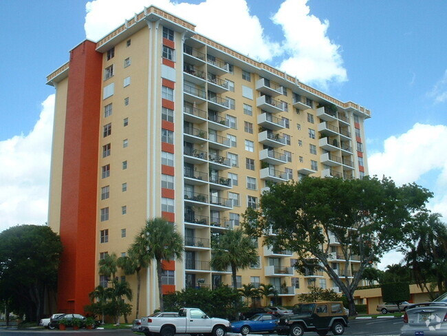 View from the southwest - Drake Tower Condominiums