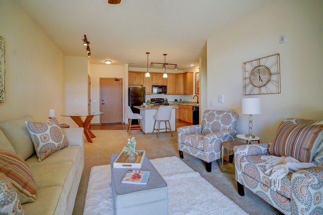 1BD Indigo - Sala de estar - The Abbey