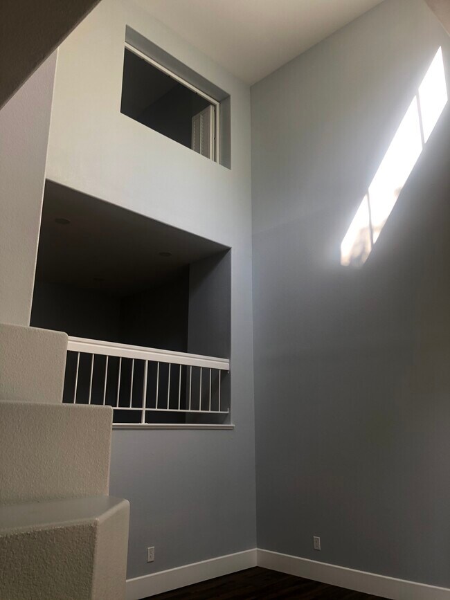 View from living room to mezzanine floor - 434 Galleria Dr