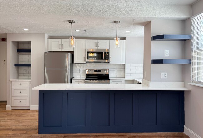 Combinación de colores azul Newburyport - Highland West