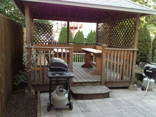 Backyard/Gazebo - 1833 N Sawyer Ave
