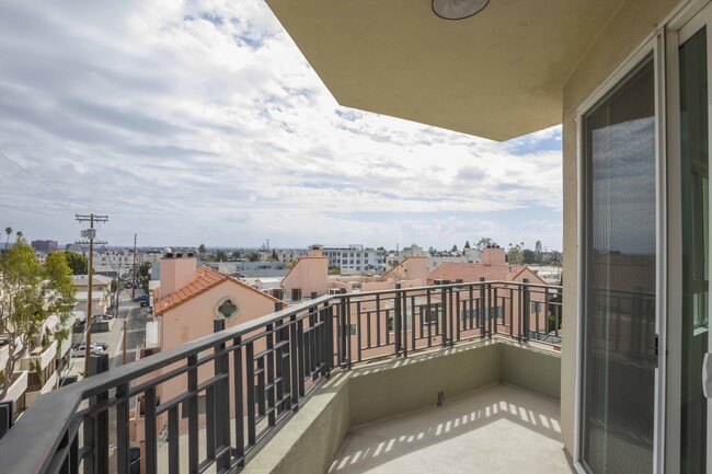 balcony with view - 12222 Wilshire Blvd