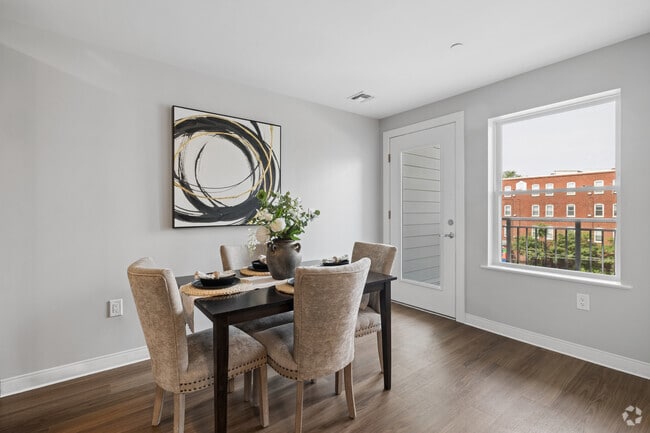 2BR, 1BA - 801SF - Dining Room - Residences at Chestnut