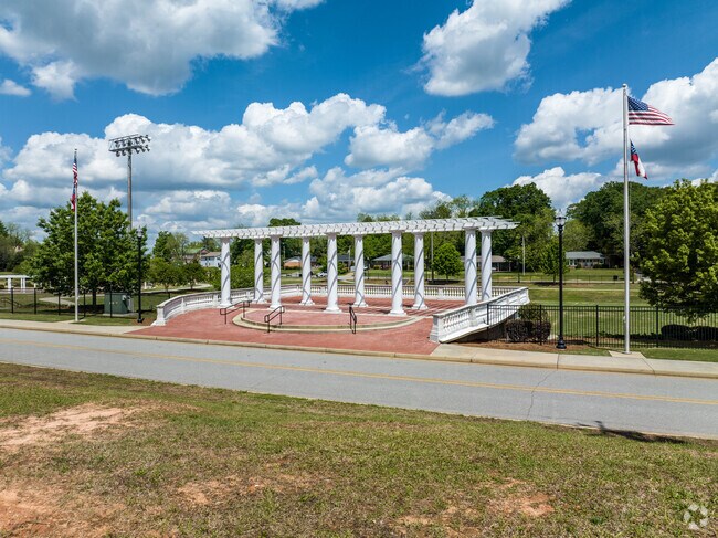 Enjoy a performance at Summers Field Park’s outdoor theater.