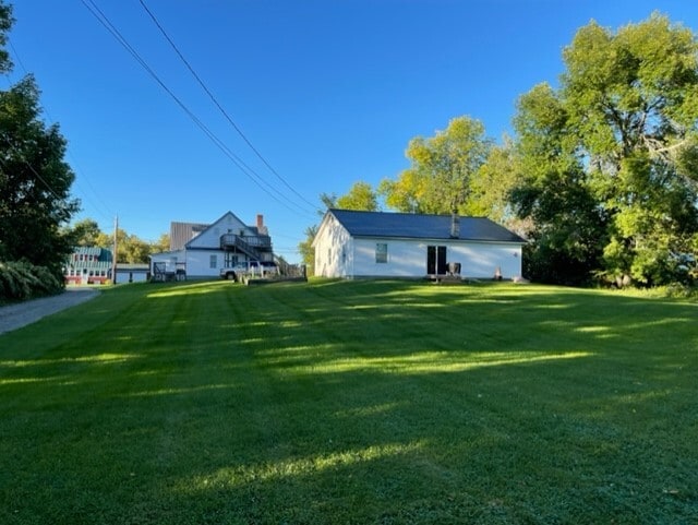 Lawn from below - 1295 Main St