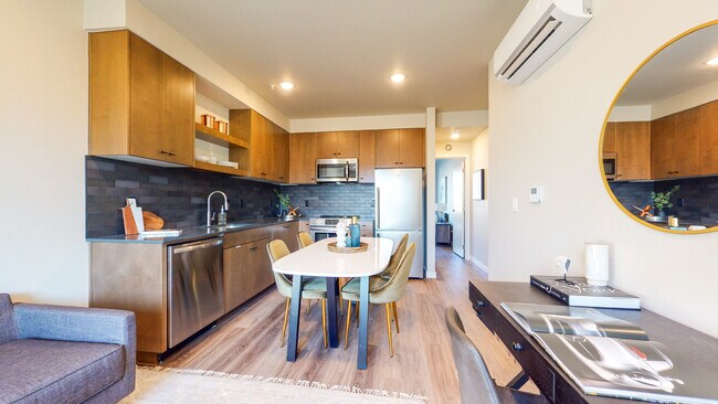 1 habitación, sala de estar & Kitchen - M63