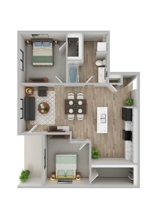 Interior Photo - The Banks Apartments