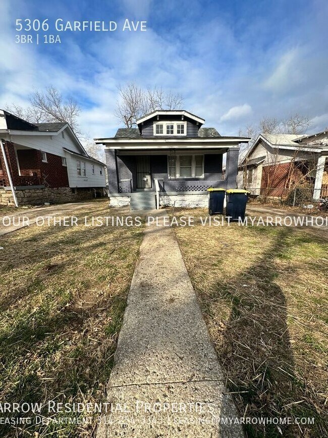 Building Photo - 5306 Garfield | 3 BD 1 BA