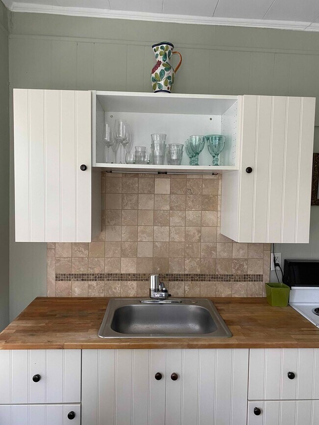 Fregadero de cocina y zona de almacenamiento - 74 S Main St