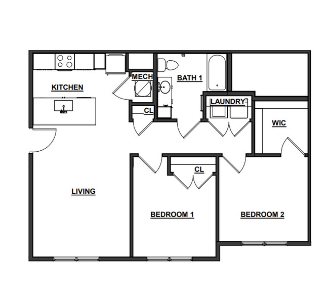 Plano de planta - Reserve at Spencer