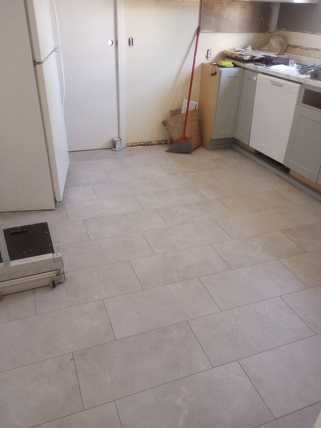 New kitchen floor - 1200 NE Ochoco Ave