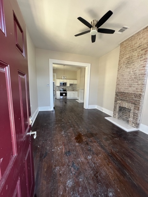 Living Room open to Kitchen - 1823 Touro St