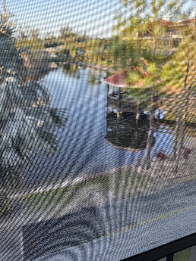 View from lanai - 10031 Lake Cove Dr