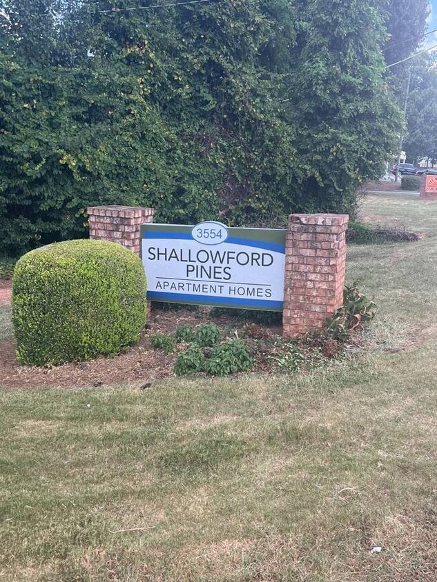 Property Sign - Shallowford Pines