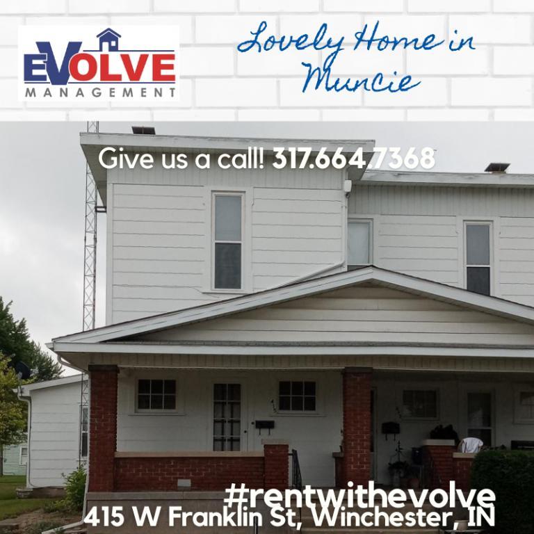 415 W Franklin St, Winchester, IN House Rental in Winchester, IN