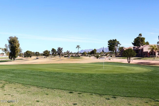 5th Green Viewed From Patio - 7348 N Via Camello del Norte