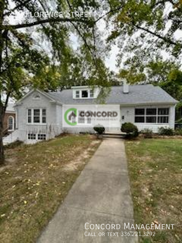 Foto principal - 219 Florence Street -A/Concordmgmt.com 336...