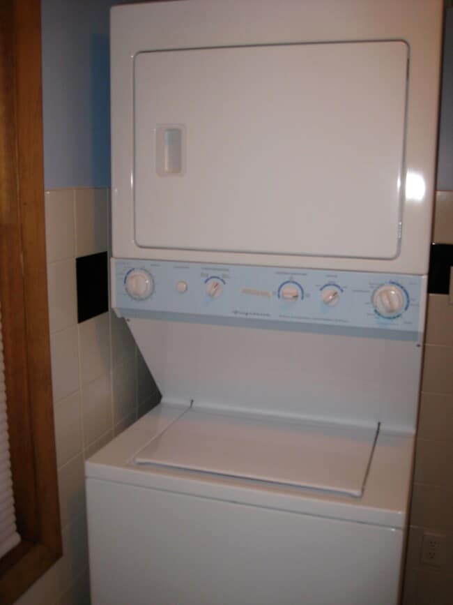 Washer Dryer in Bath room - 21 Cherry St