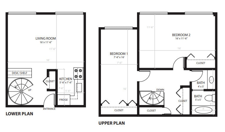 Floorplan - 511 E Hoover St