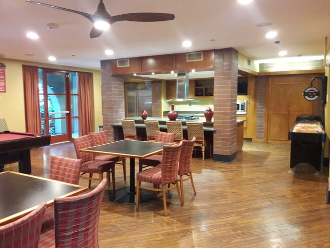 Community room with full kitchen - 1801 E Katella Ave