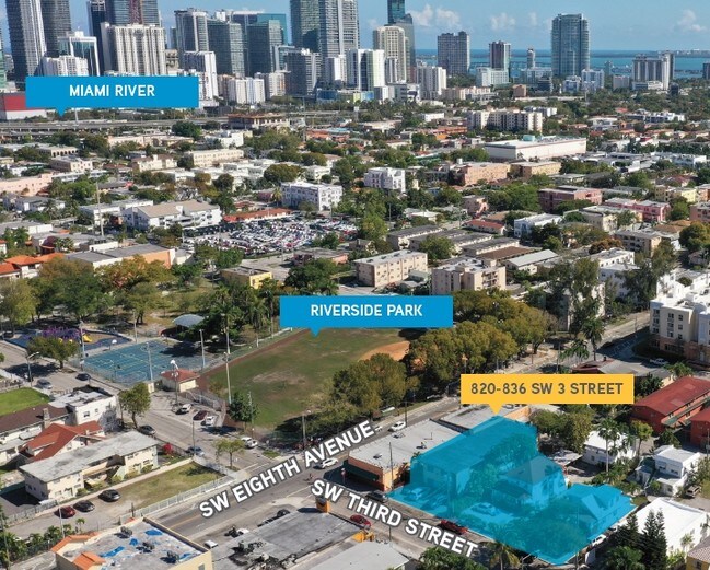 Foto aérea - 820 SW 3rd St