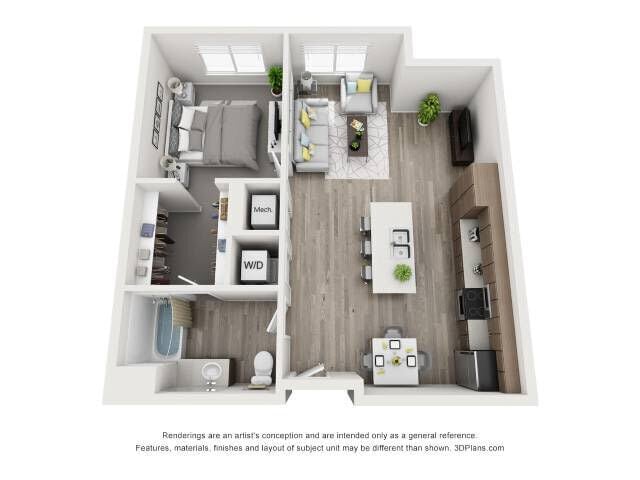 Floorplan - Milagro Apartments