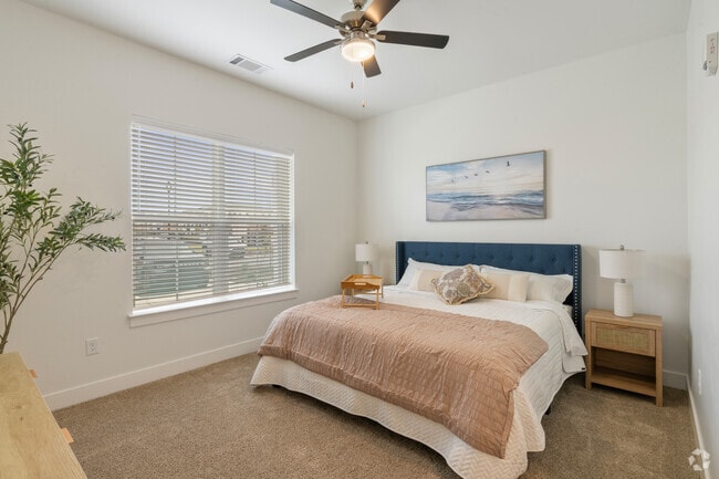 1 BD, 1 BA - 852 SF - Bedroom - Oak Grove at Blake Farm