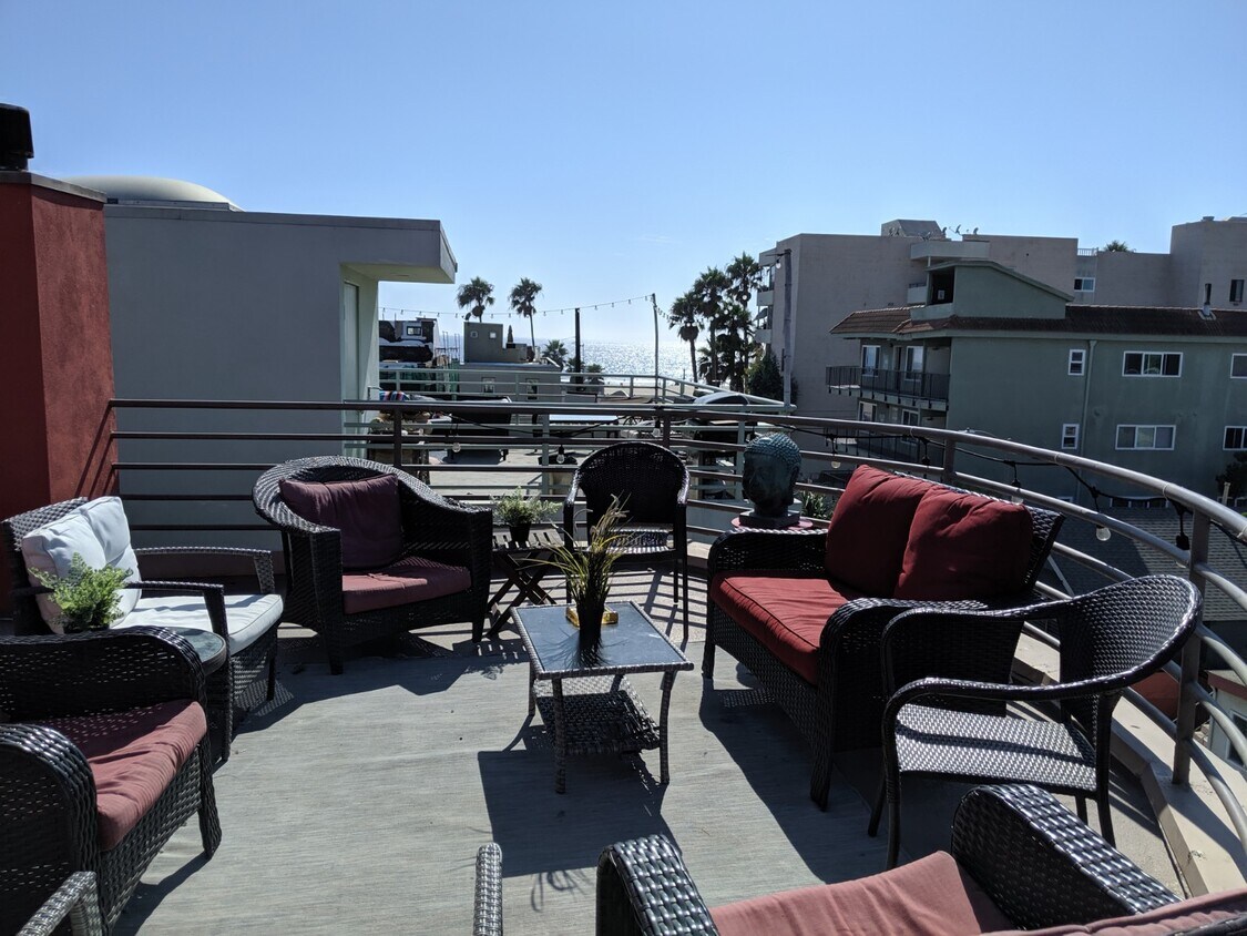 500 SF Shared oceandeck - 28 S Venice Blvd