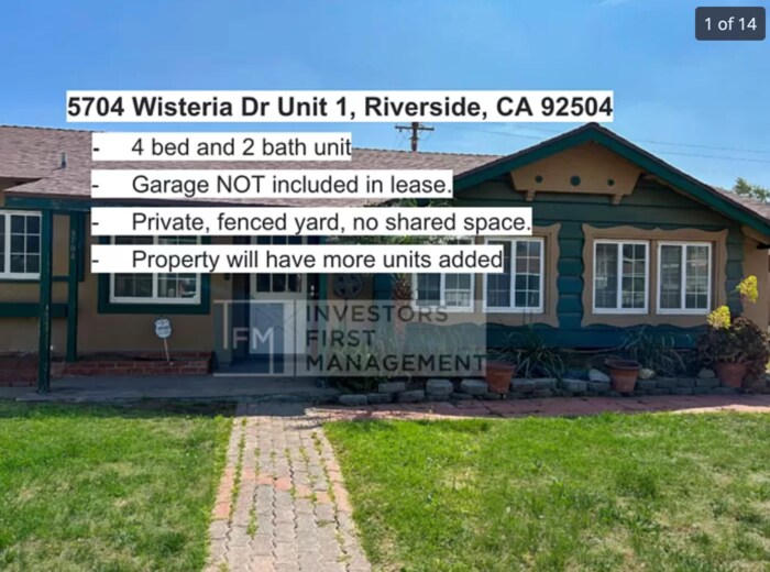 5704 Wisteria Dr, Riverside, CA 92504 House Rental in Riverside, CA