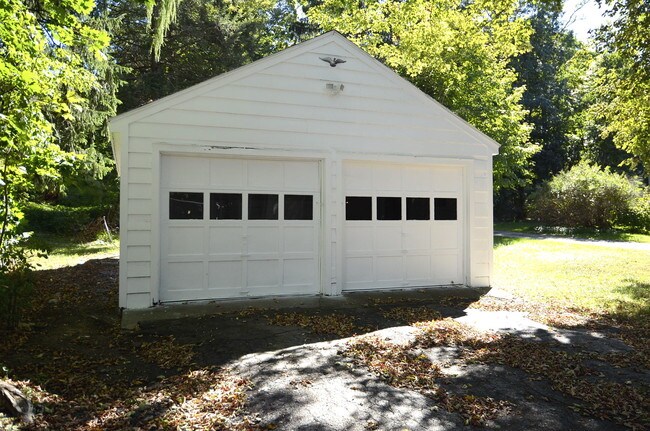 Two car garage with plenty of storage - 1680 Main St