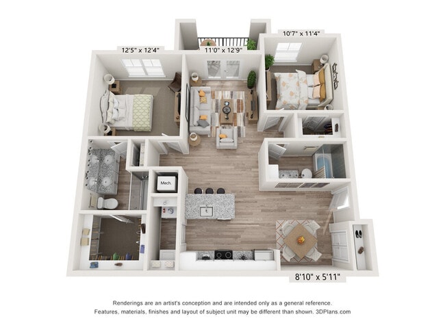 Floorplan - Citrine Apartments