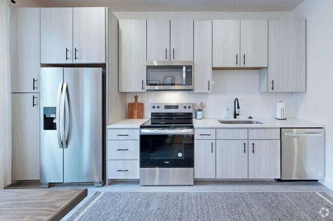 Studio - 575SF - Kitchen - Ironworks on Fox Apartments