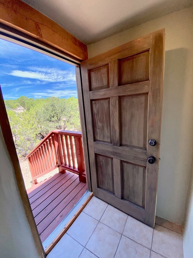 Back entrance. - 101A Paseo Nopal