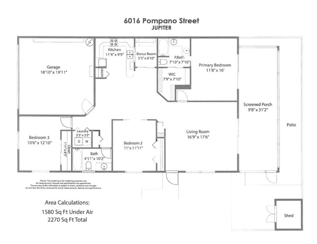 Building Photo - 6016 Pompano St