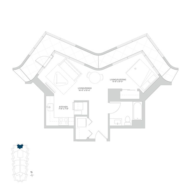 Interior Photo - One Hundred Above the Park