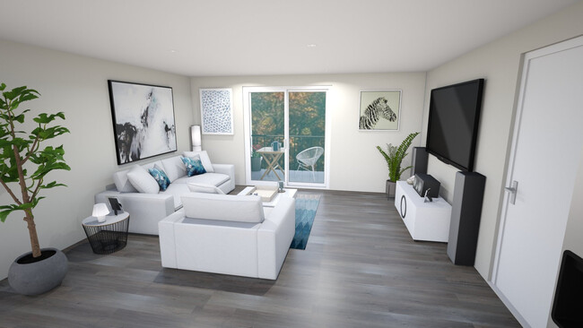Sala de estar - Allure at King Court
