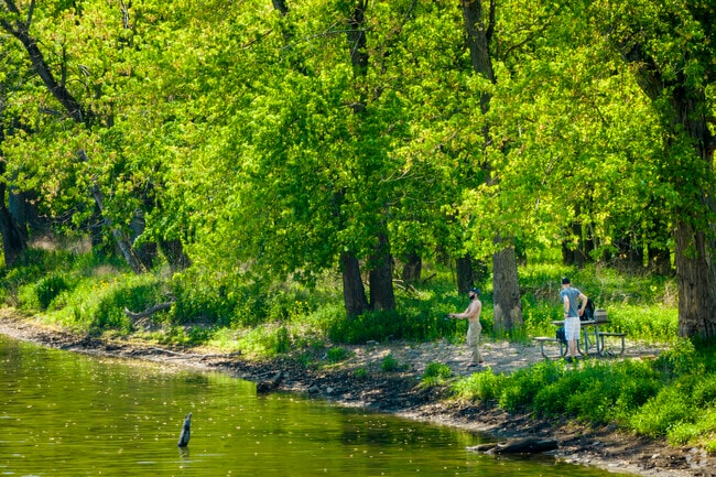 Colombia Woods near Countryside offers a variety of activities, including fishing.
