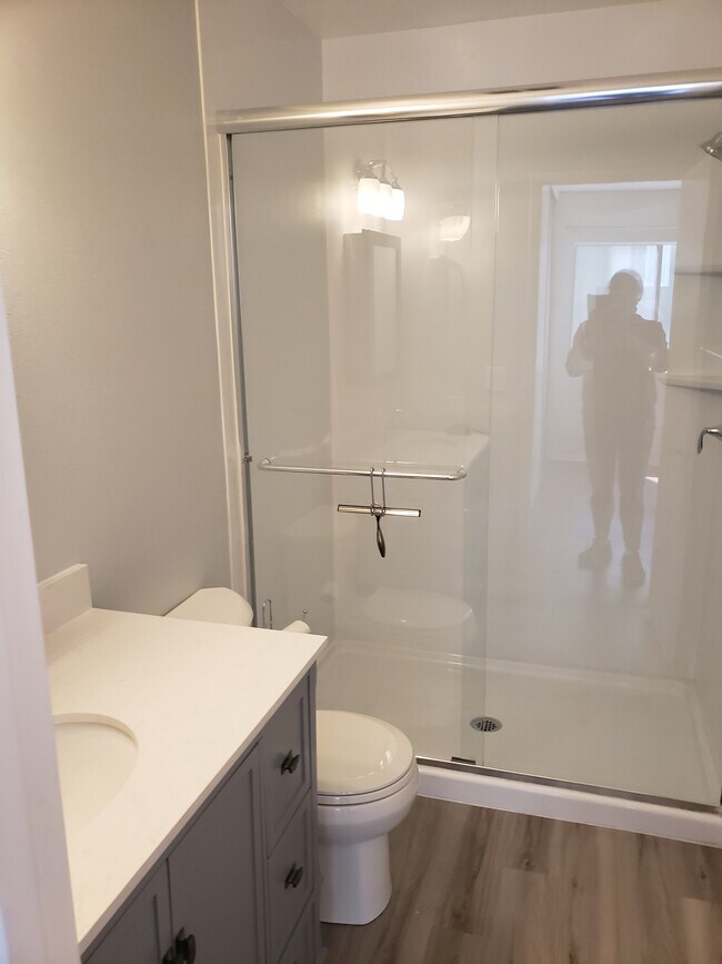 Masterbath w/ new Shower and new Vanity - 4804 Hollow Corner Rd
