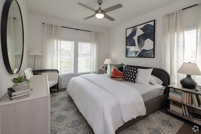 2BR, 2BA - 1,176SF-B1C- Bedroom - The Maggie Flats