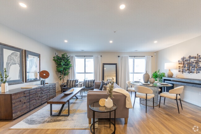 2 chambres, 2 salles de bain - 1 194 pi² - Salon - Talbot Terrace