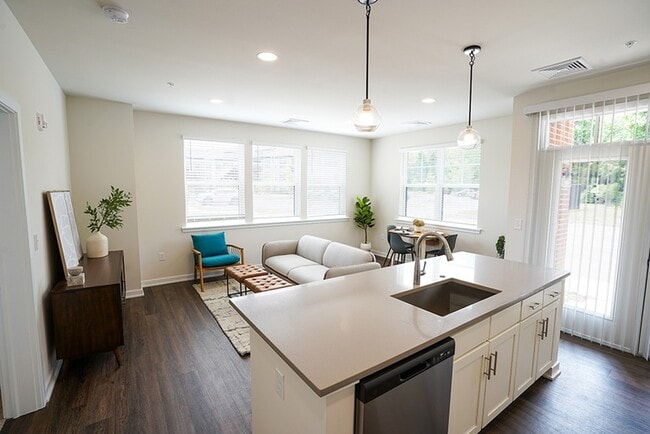 Living Room and Kitchen - Butler Square