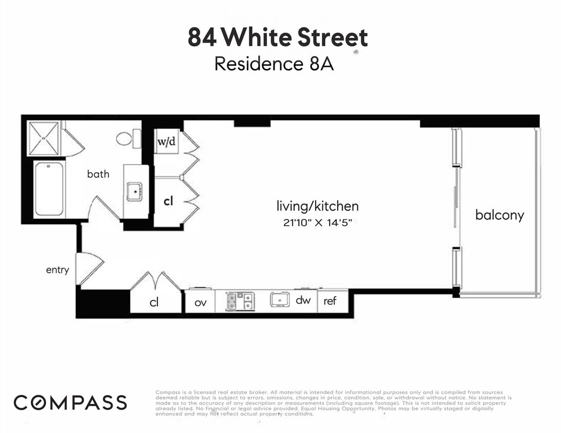 84 White St Unit 4A, New York, NY 10013 Apartment for Rent in New