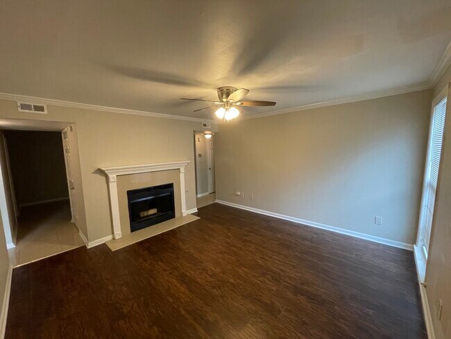 Chimenea en la sala de estar - 1166 Booth Rd SW