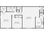 2 Bedroom / 1 Bath