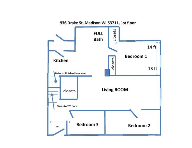 RM 6 es BDRM 1 - 936 Drake St