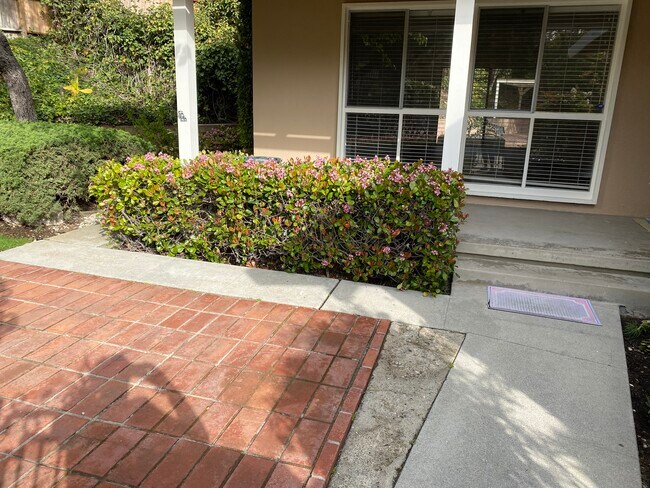 Front courtyard - 5921 Flambeau Rd