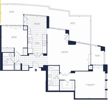 2 chambres/2 salles de bain - The Forest Hill