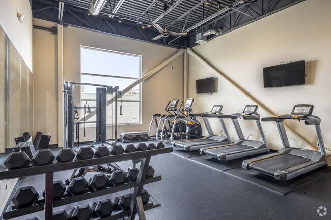 Fitness Center - Galaxie High Rise Apartments