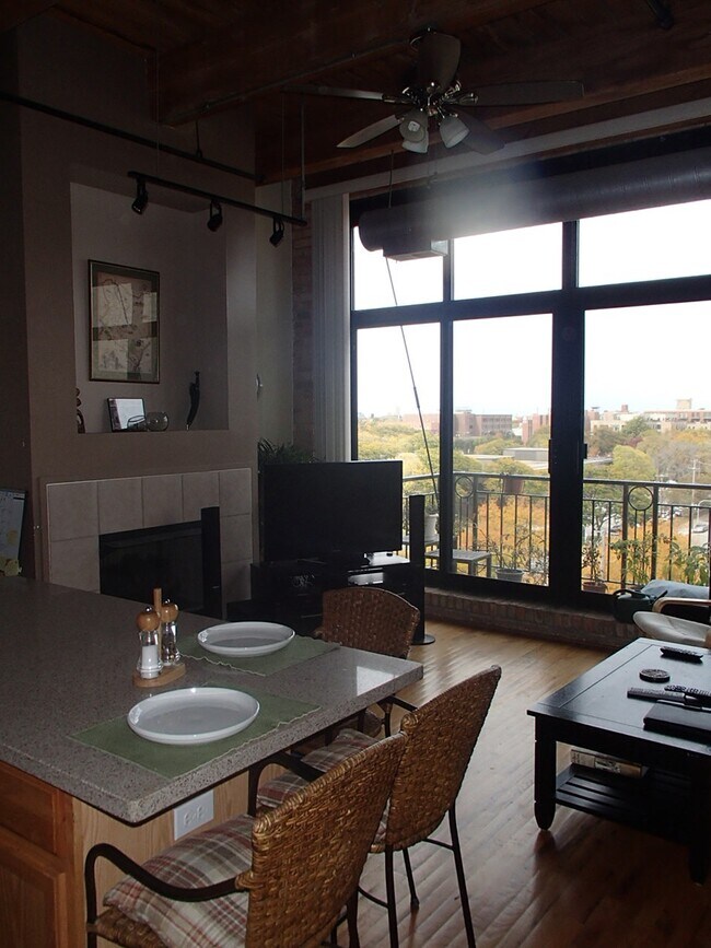 living room view - 1250 W Van Buren St